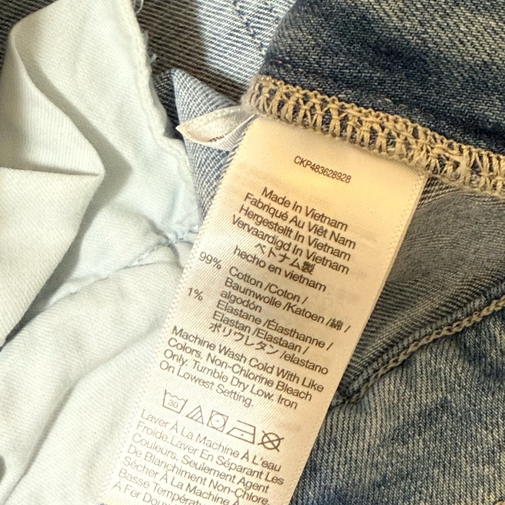 Madewell Light Blue Straight Leg Jeans - Picture 6 of 7